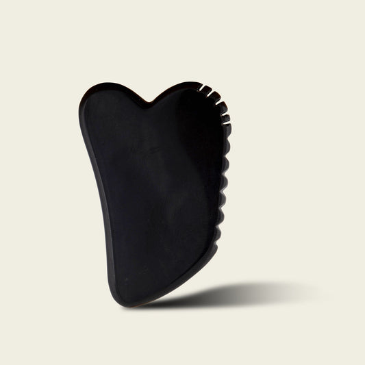 Obsidian Jagged Edge Gua Sha