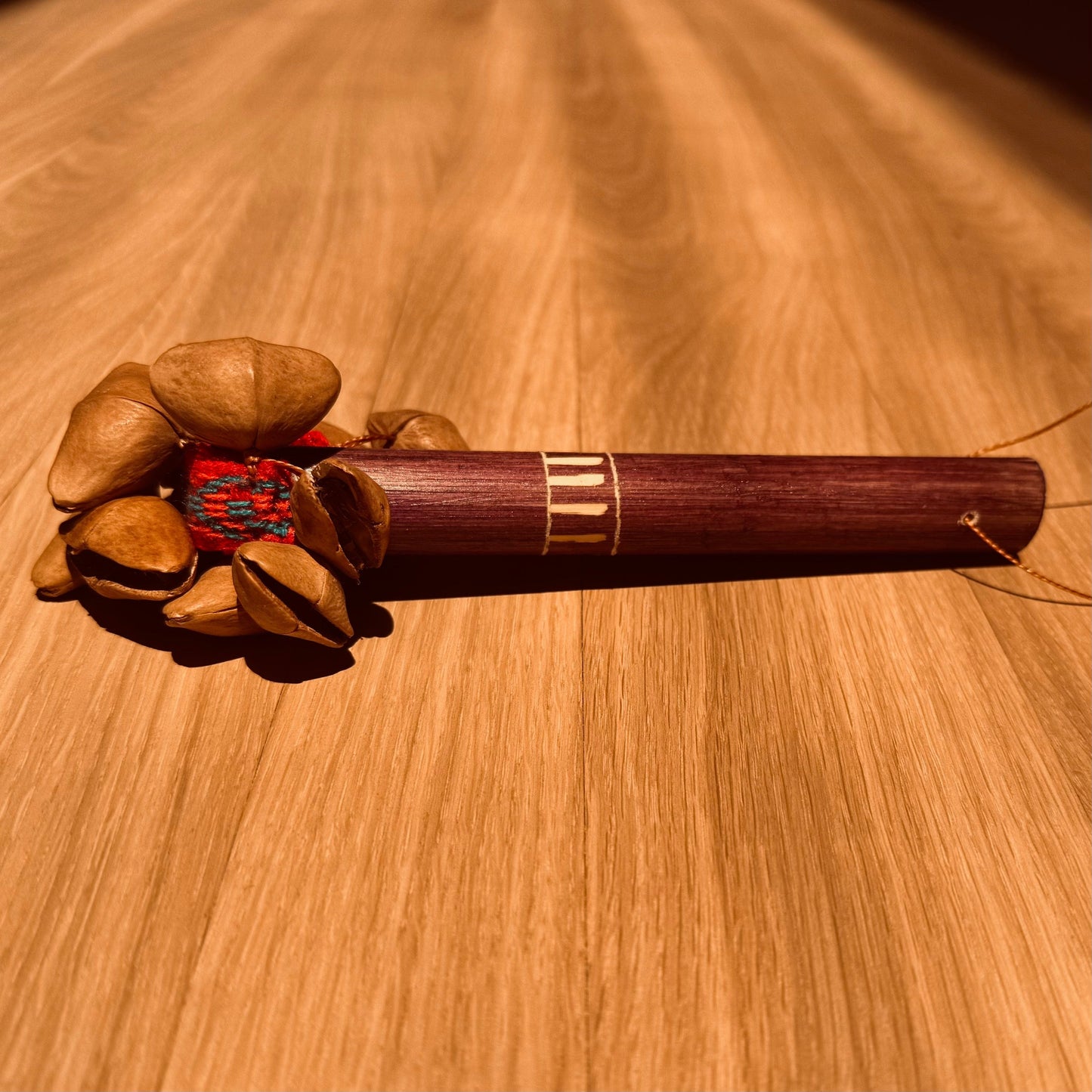 ASMR Peruvian Seed Rattle Bamboo