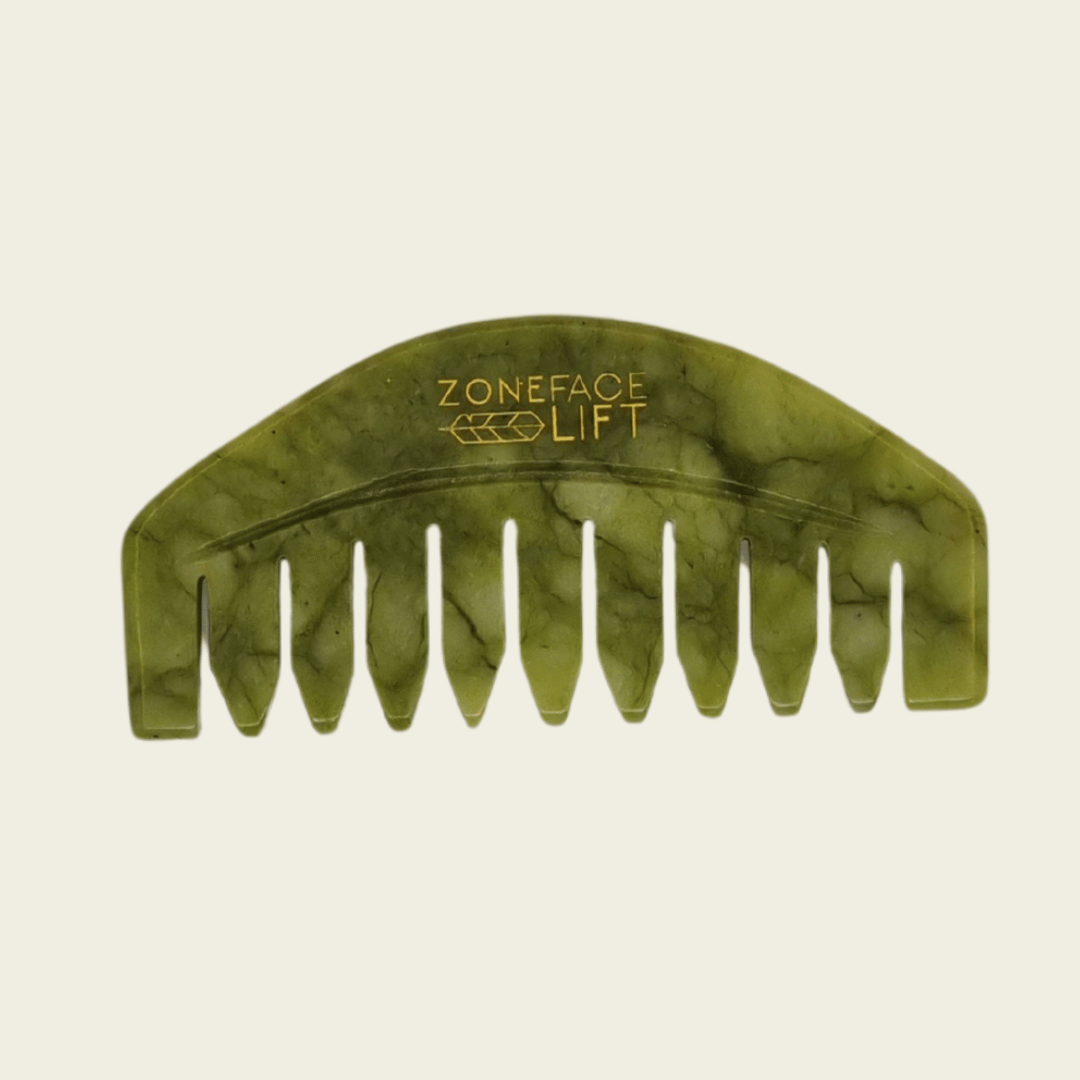 B-Grade Jade Comb Gua Sha