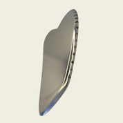 Stainless Steel Jagged Edge Gua Sha