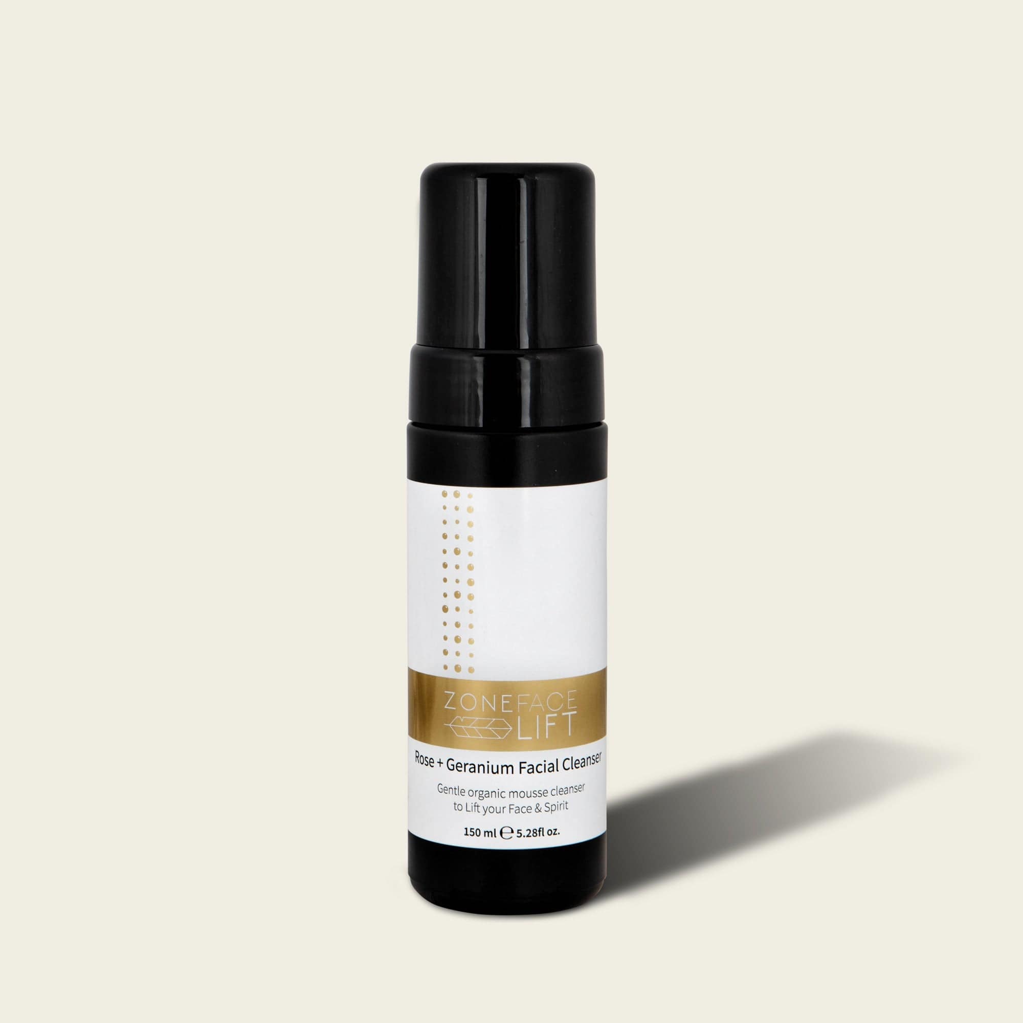 Rose + Geranium Foaming Facial Cleanser 150ml or 500ml refill - zonefacelift.shop
