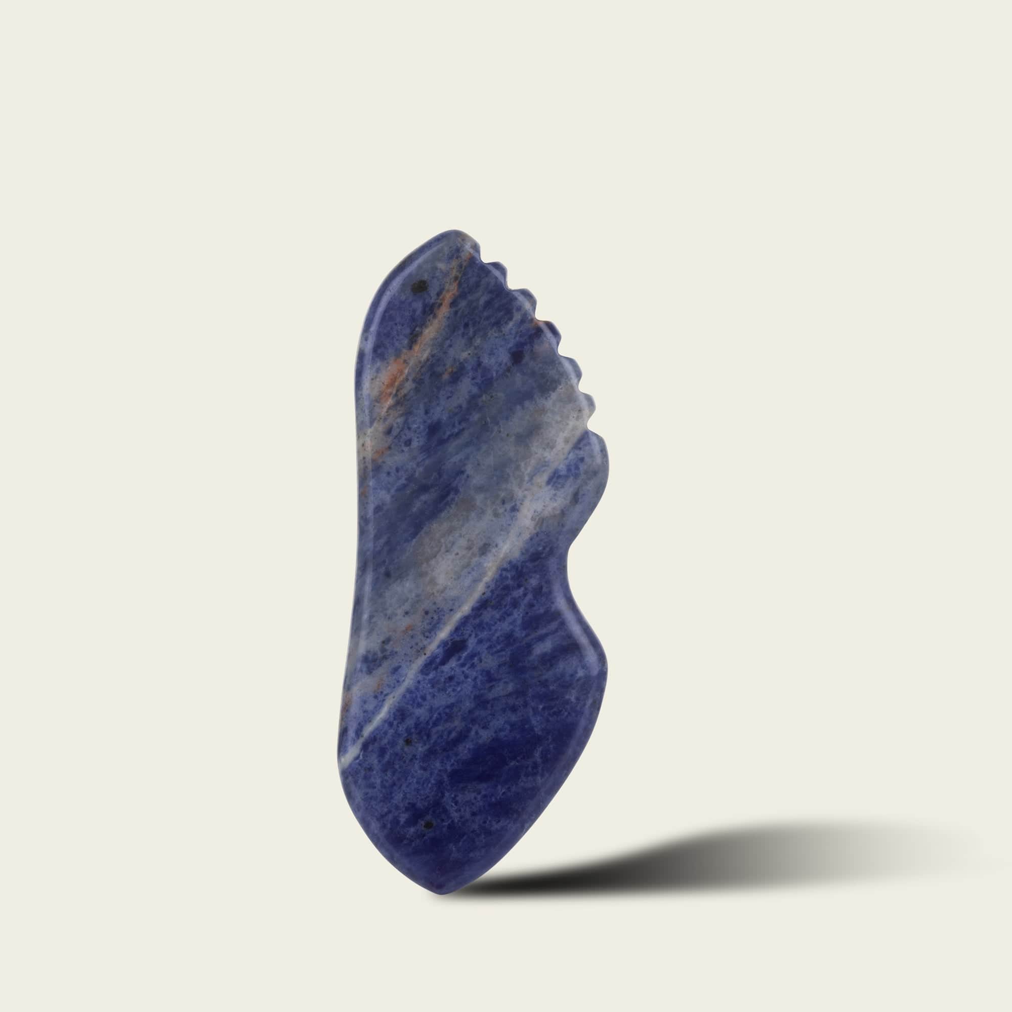 ZFL Jagged Edge Blue Sodalite Facial Sculpting Tool - zonefacelift.shop