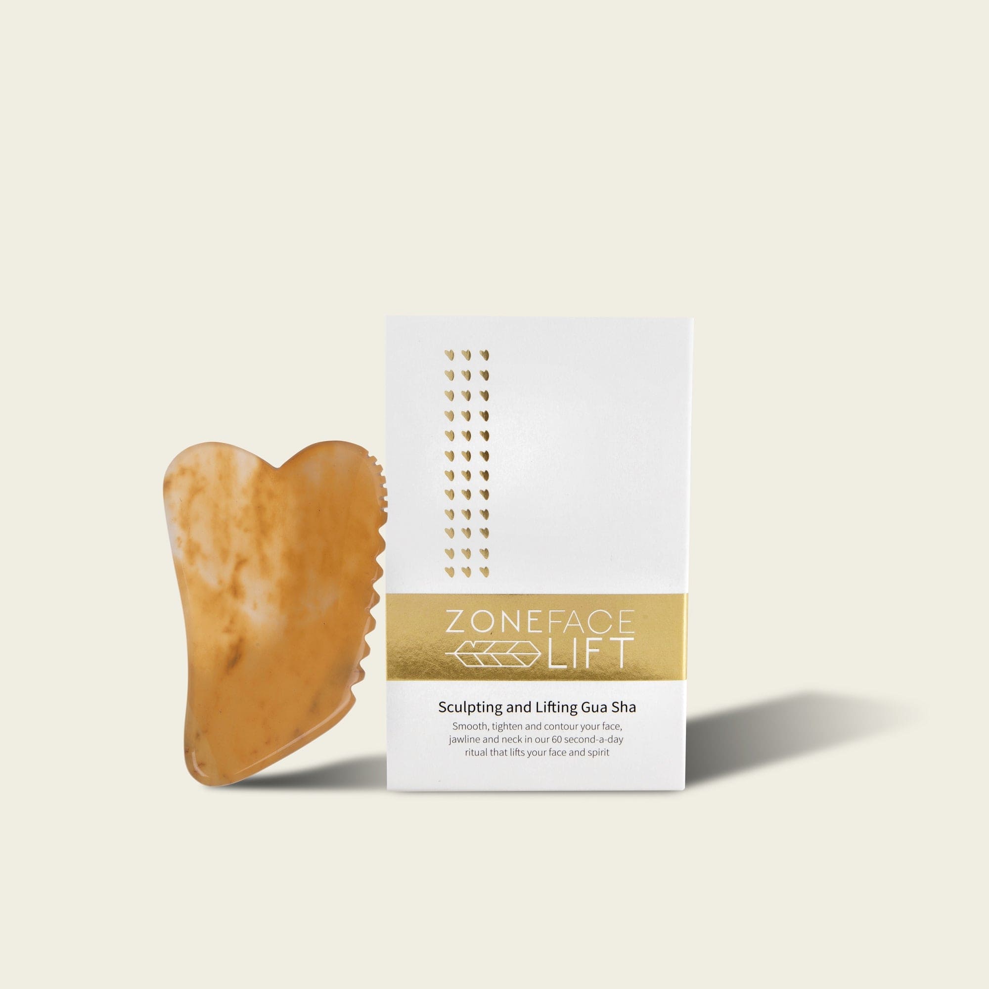 ZFL Mookaite Jasper Jagged Edge Gua Sha Facial Tool - zonefacelift.shop