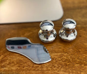 ZFL Mushroom Stainless Steel Facial Tool - Set of Two - zonefacelift.shop